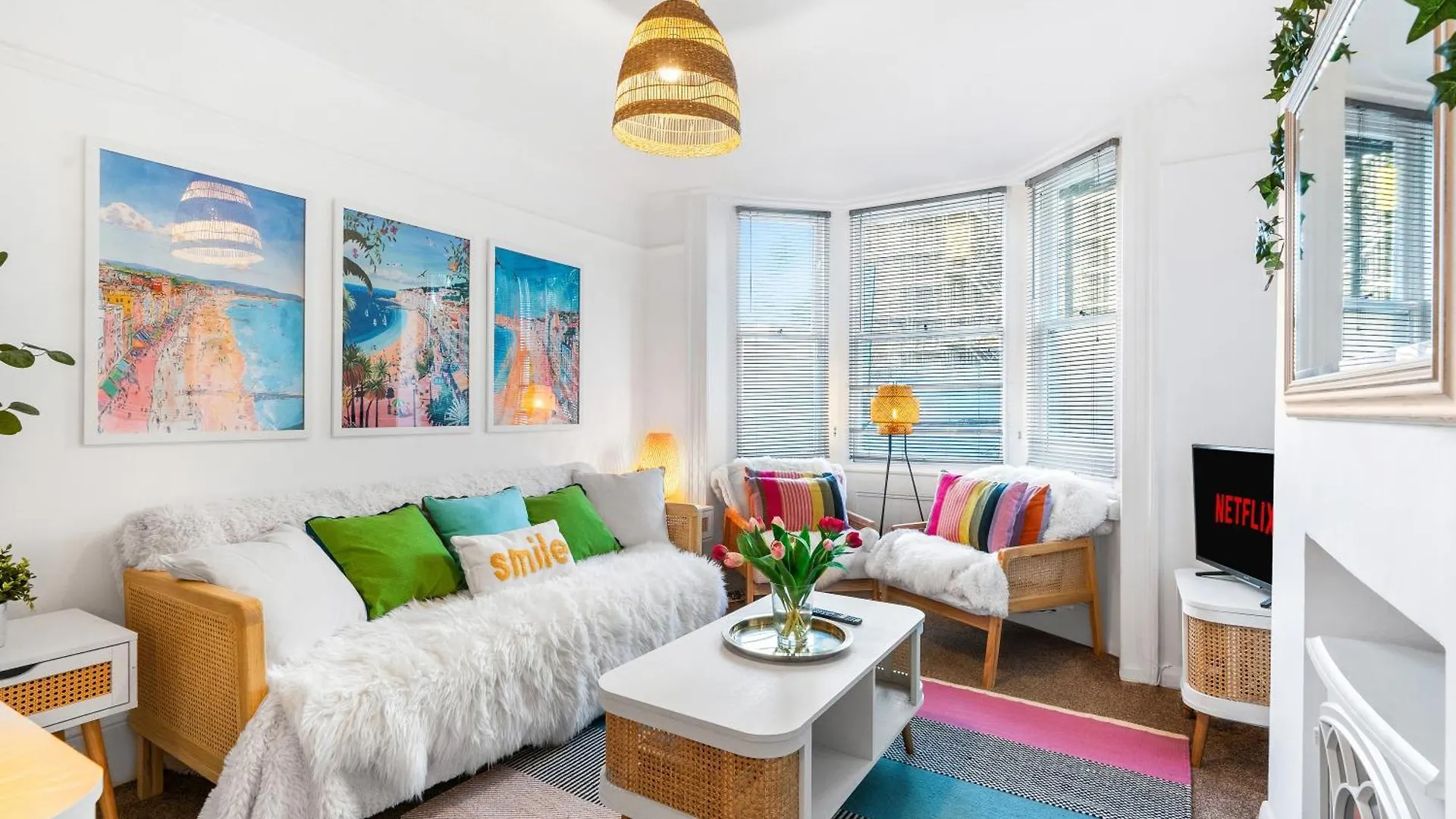 Central Brighton - Free Parking - Sleeps 5 0*,